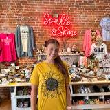 Sunflower Tee - Candle Queen Candles