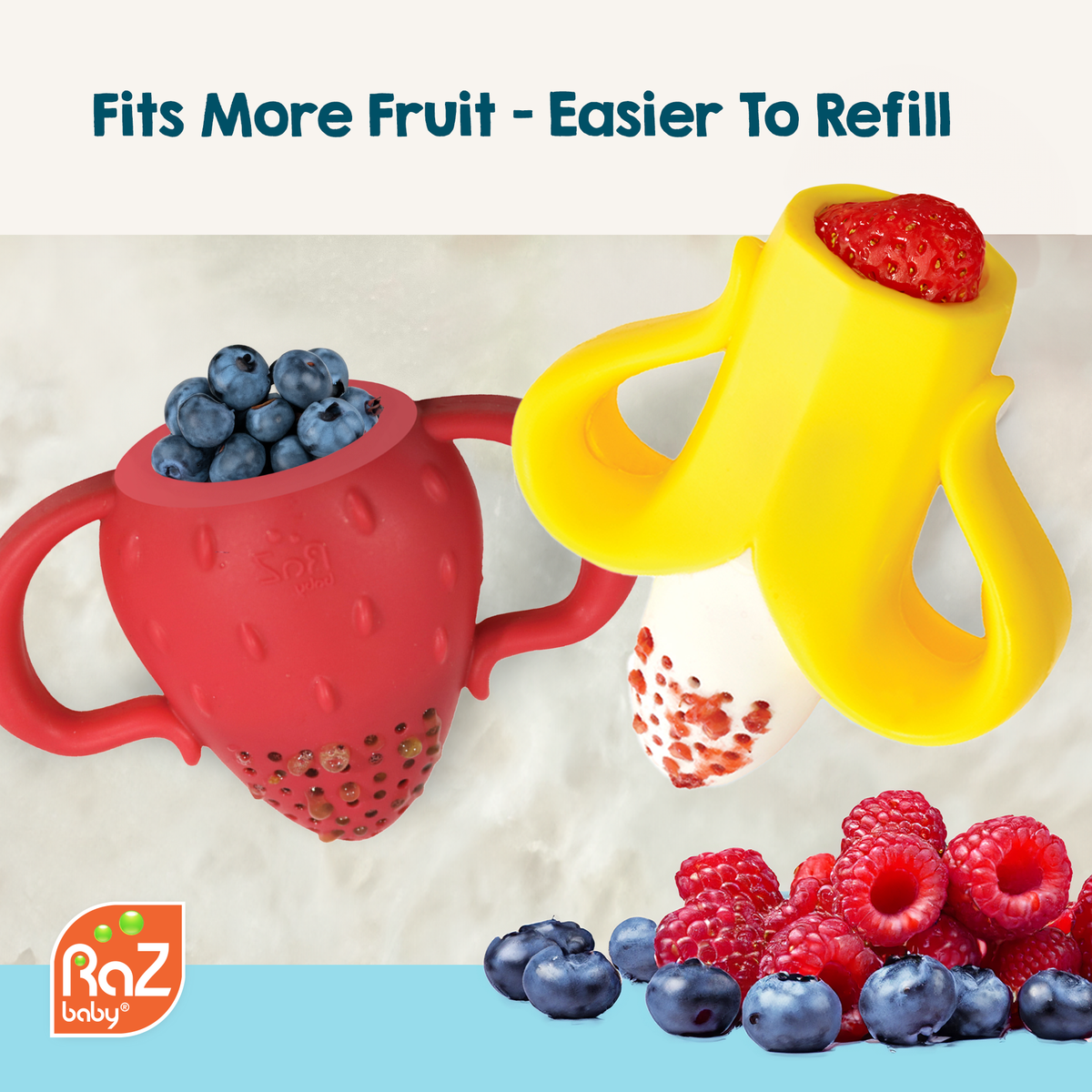 Fruitique Feeder & Teether - Banana