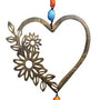 Blooming Heart: Beads & Bell