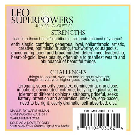 LEO SUPERPOWERS
