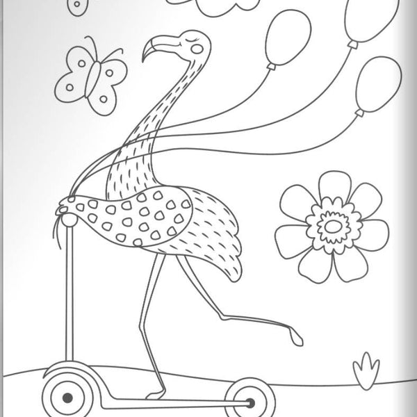 Coloring Book - Amazing Animals