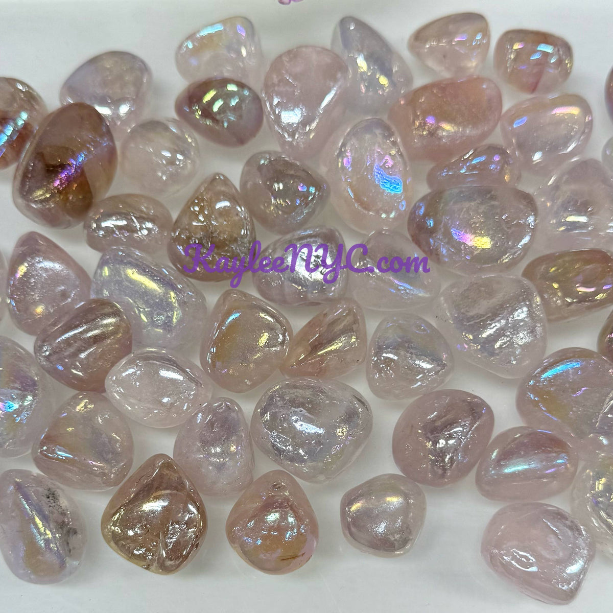 Angel Aura Rose Quartz Tumble Healing