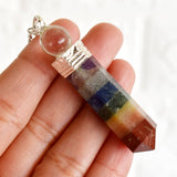 Dowsing Pendulum | Chakra Pendulum | Faceted Pendulums: Faceted - Candle Queen Candles
