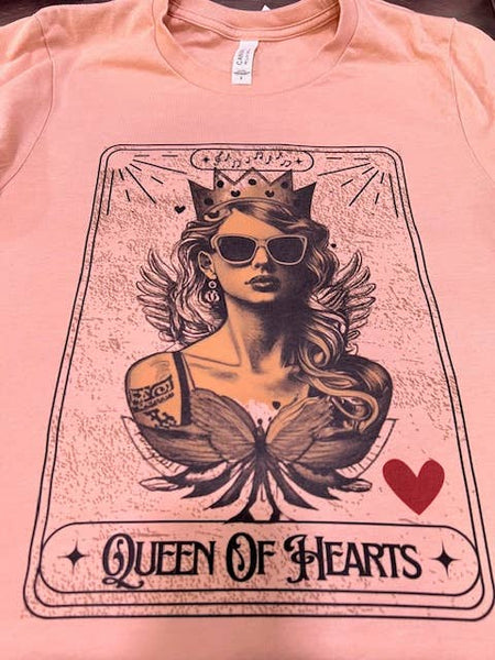 Taylor Swift Queen of Heart Concert Graphic Tee: Sand