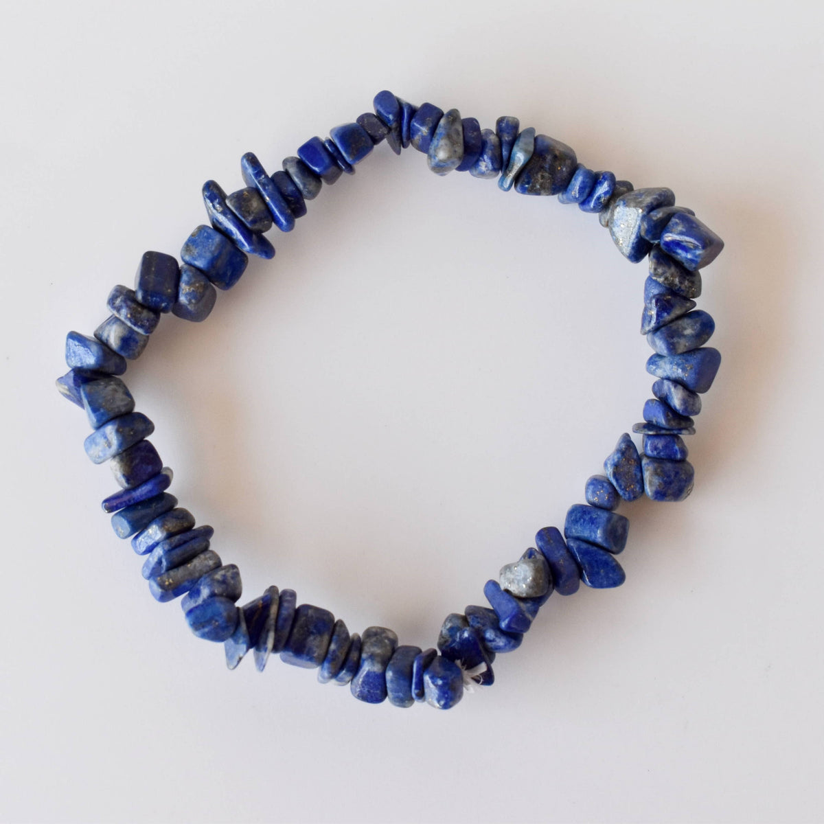 Healing Stone | Lapis Lazuli | Spiritual Gift |Chip Bracelet