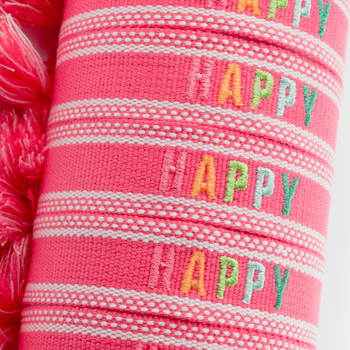 Colorful Embroidered Bracelets: Blush | Be Kind