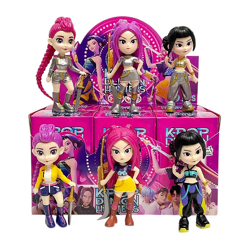 Kpop Demon Hunters Huntrix Figure Keychain Blind Box Trading Card - Candle Queen Candles
