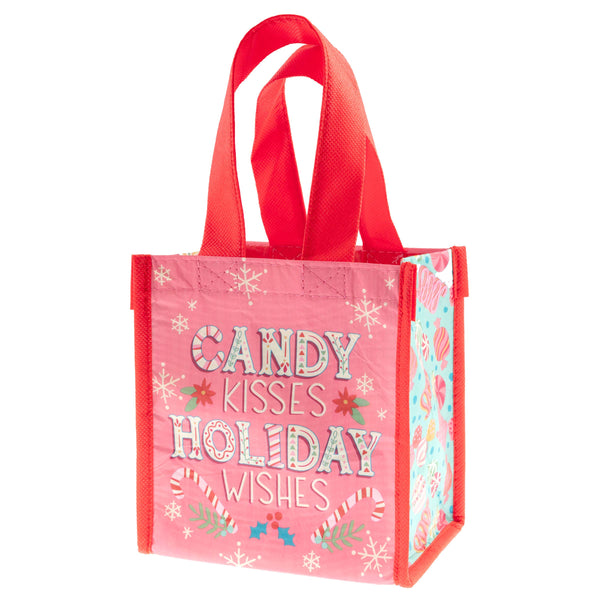 Holiday Recycled Small Gift Bags: Candy Kisses
