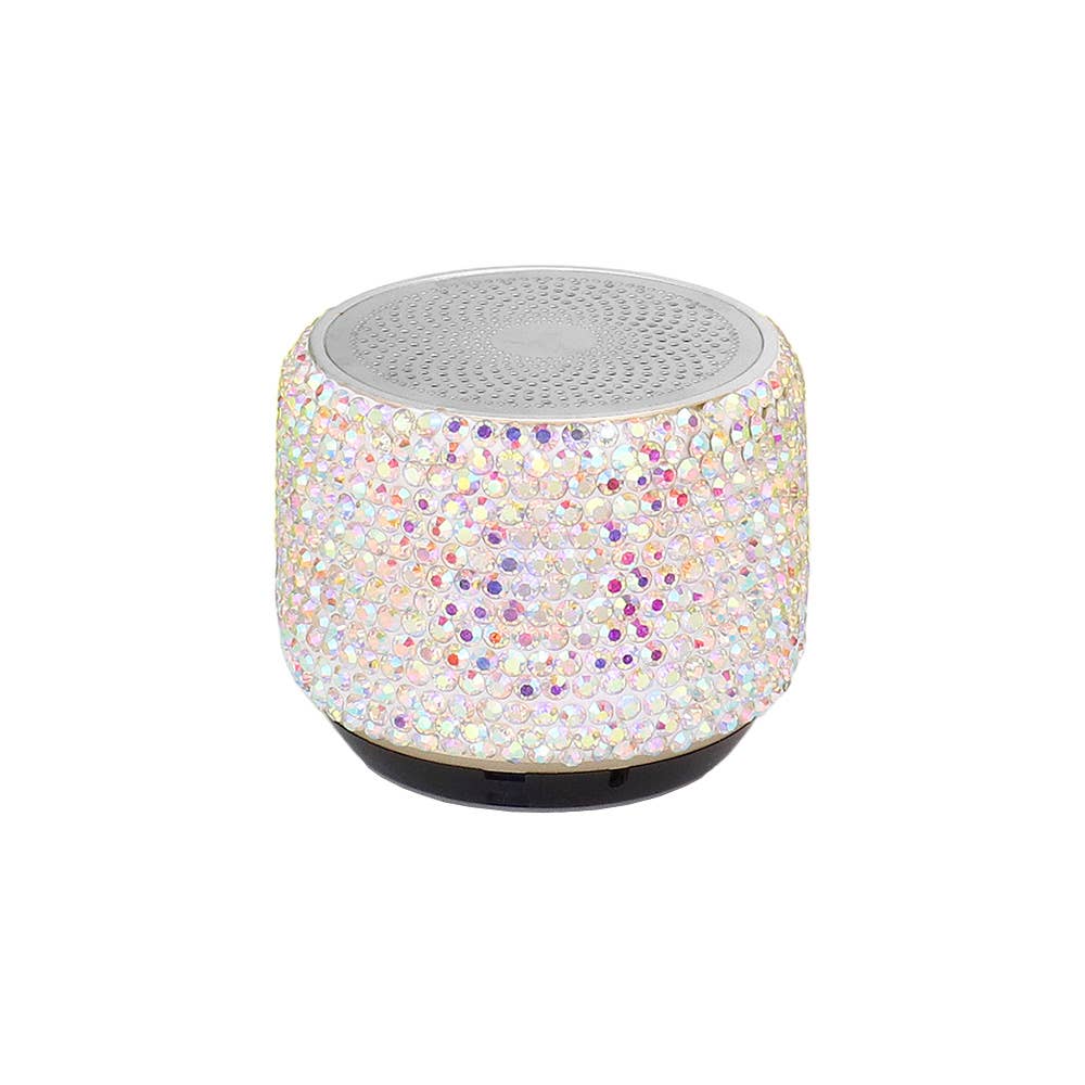 Mini Portable Bling Studded Wireless Speaker
: HEMATITE
