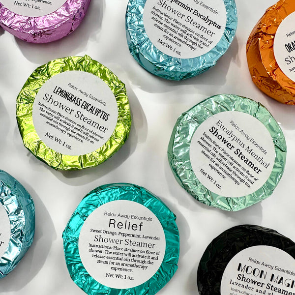 Foil Shower Steamer - Aromatherapy random scent!!