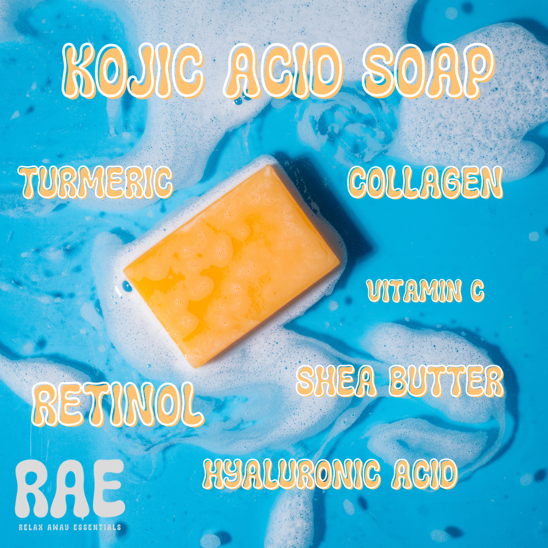 Kojic Acid Bar Soap | Turmeric Brightening Soap