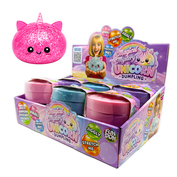 Unicorn Mystery Dumpling Squishy Toy