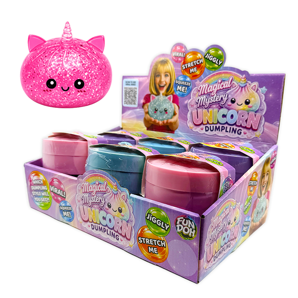 Unicorn Mystery Dumpling Squishy Toy