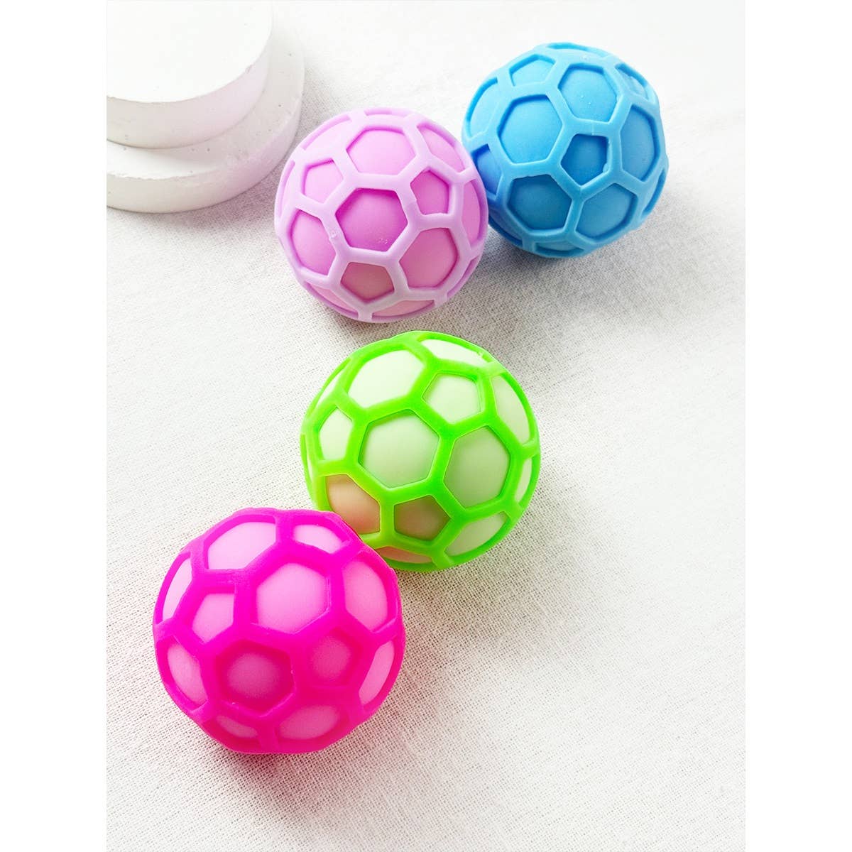 Hexaball Stress Squishy Toy: MIX COLOR / ONE(12)