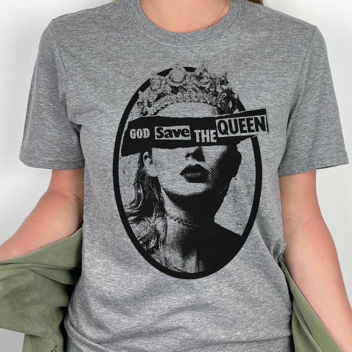Taylor Swift God Save The Queen Taylor Concert Graphic Tee: Orchid