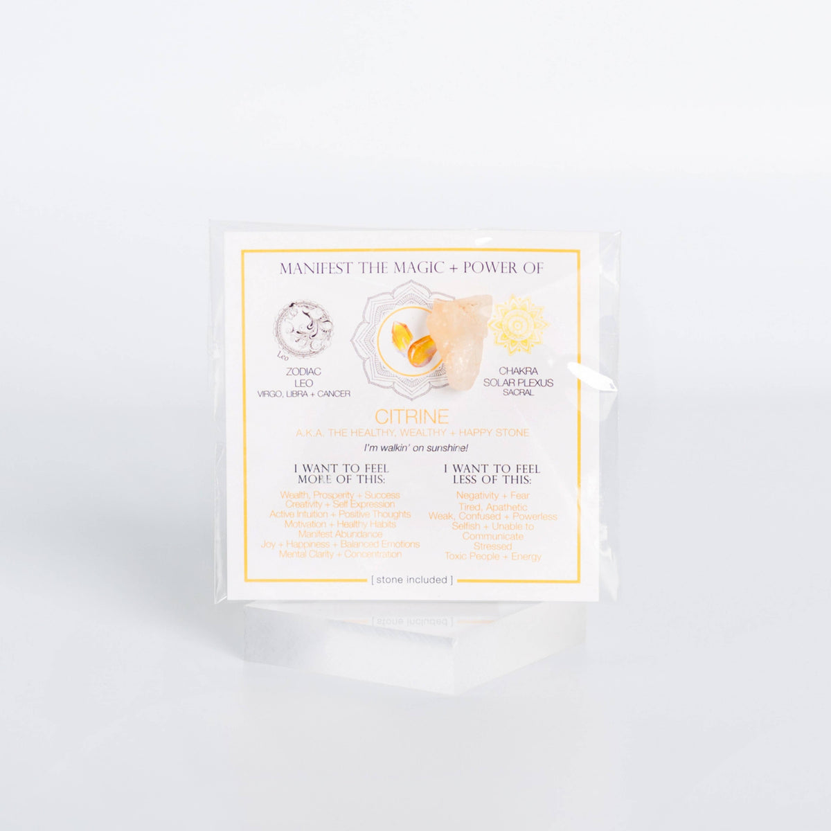 MANIFEST THE MAGIC + POWER OF YOUR CRYSTAL CITRINE