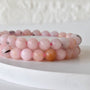 Healing Bracelet | Pink Opal | Gemstone Bracelet: 6mm - Candle Queen Candles