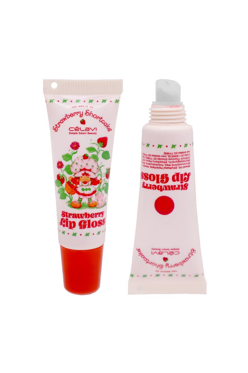 Celavi SS60095 Strawberry Gloss Balm Duo w/ Charms - 6pcs