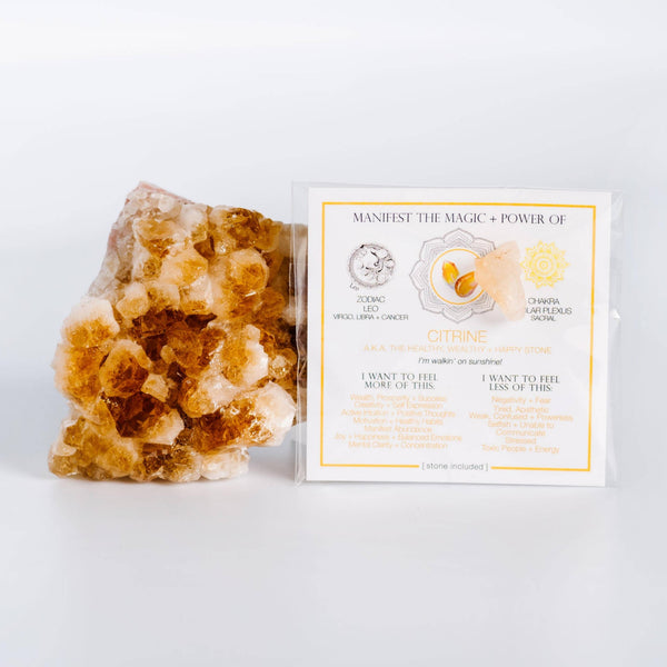 MANIFEST THE MAGIC + POWER OF YOUR CRYSTAL CITRINE