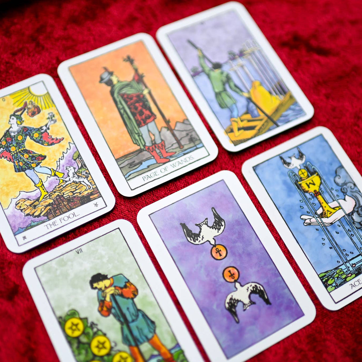 The Mini Weiser Tarot (78 Full-Color Cards, Mini RWS Deck)