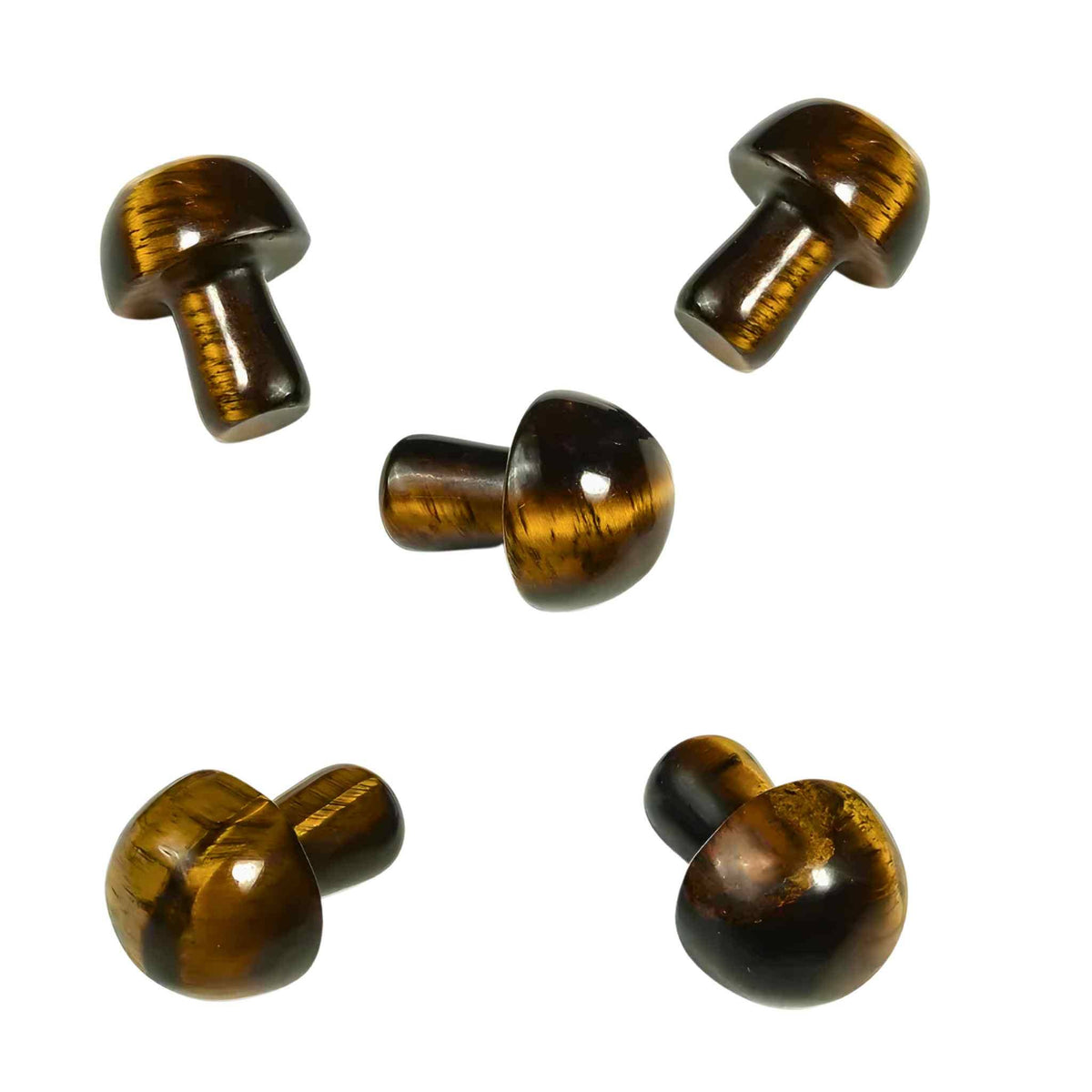 Crystal Mushroom: Black Obsidian