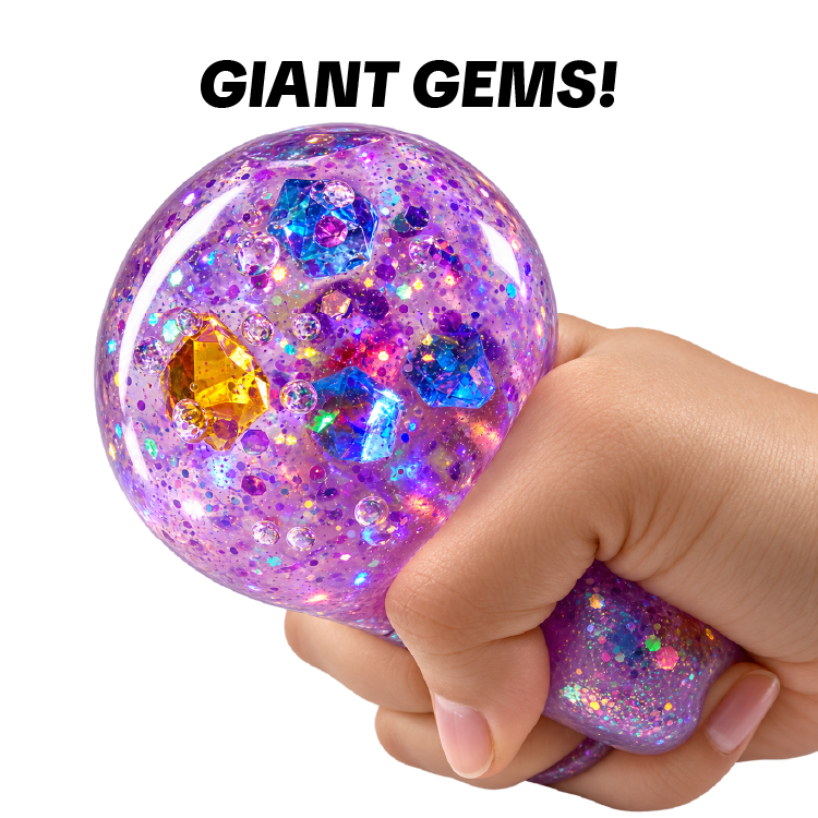 Fun Doh Mystery Gem Filled Squishy Dumpling Toy-1pc