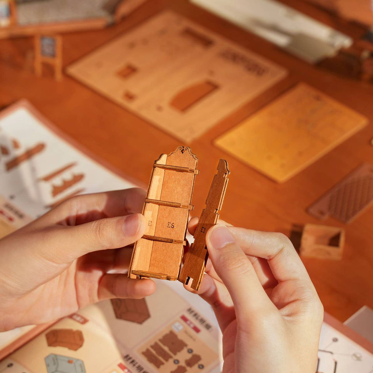 DIY Miniature House Kit: Corner Bookstore