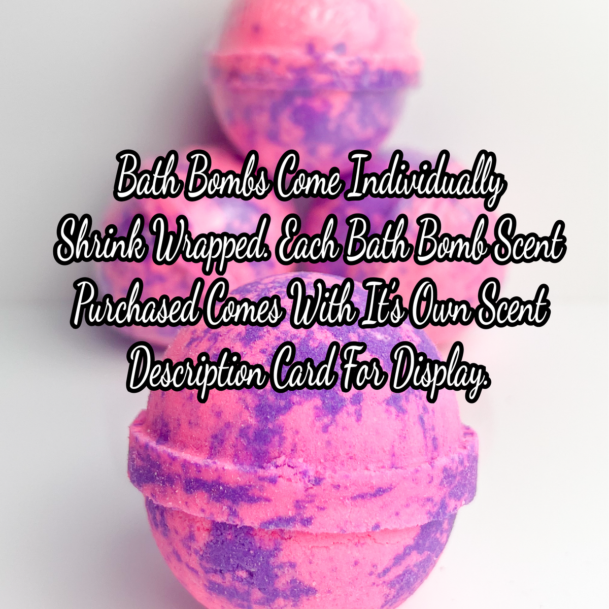 Large Bath Bomb - 26 Scents -With Skin-Loving Moisturizers: Hippie Chick