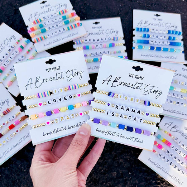 A Bracelet Story - Eras Edition Beaded Stretch Bracelets Set