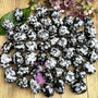 Natural Snowflake Obsidian Tumble Healing Energy