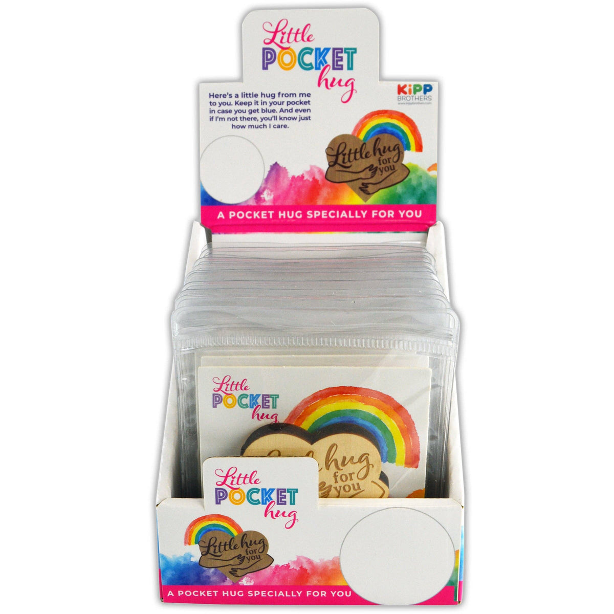 Little Pocket Wood Keepsake Token with Card