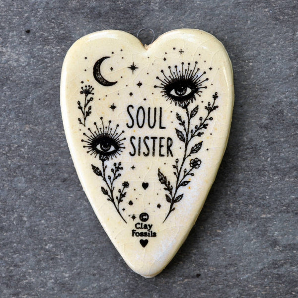 Soul Sister Eyeflowers, Heart Ornament