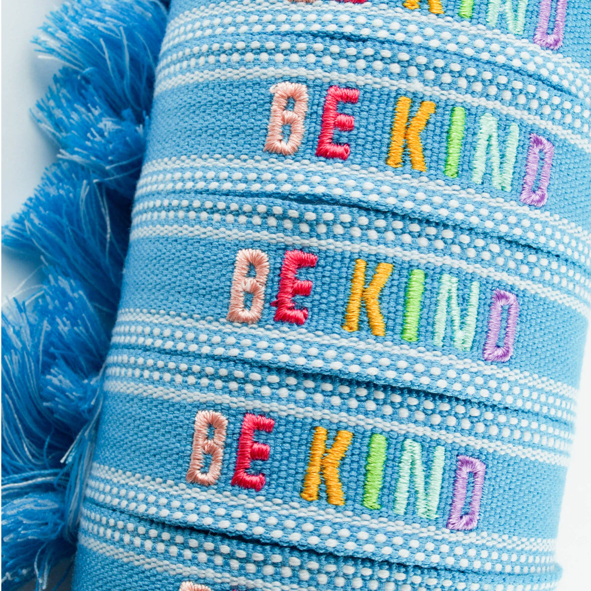 Colorful Embroidered Bracelets: Blush | Be Kind
