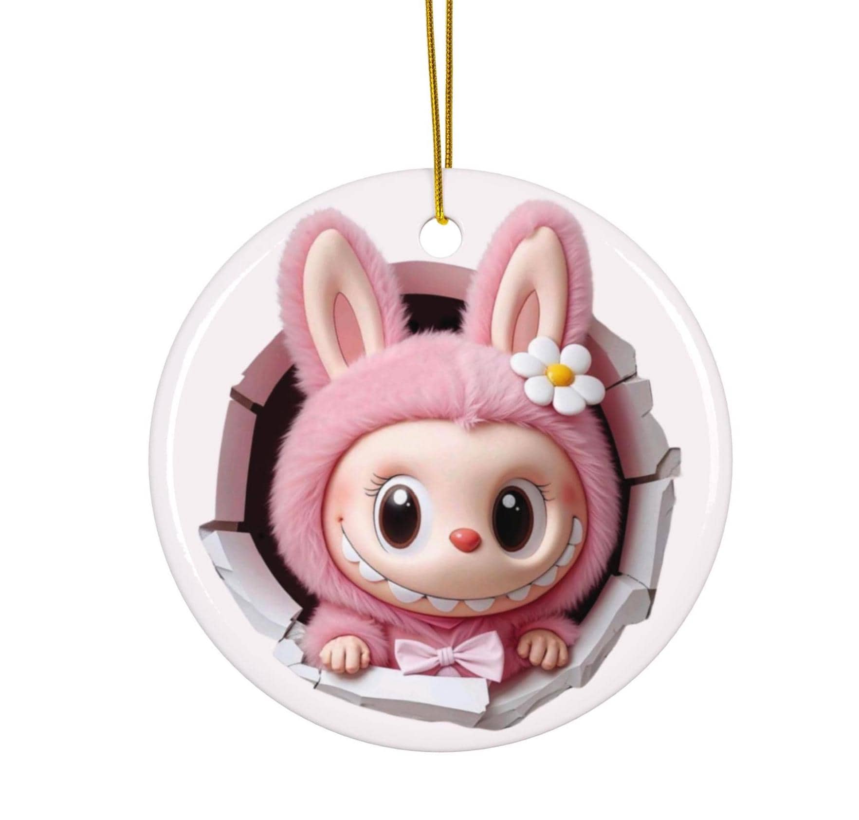 Labubu Xmas Tree Ornament, Christmas Labubu Monster Decor – Candle ...