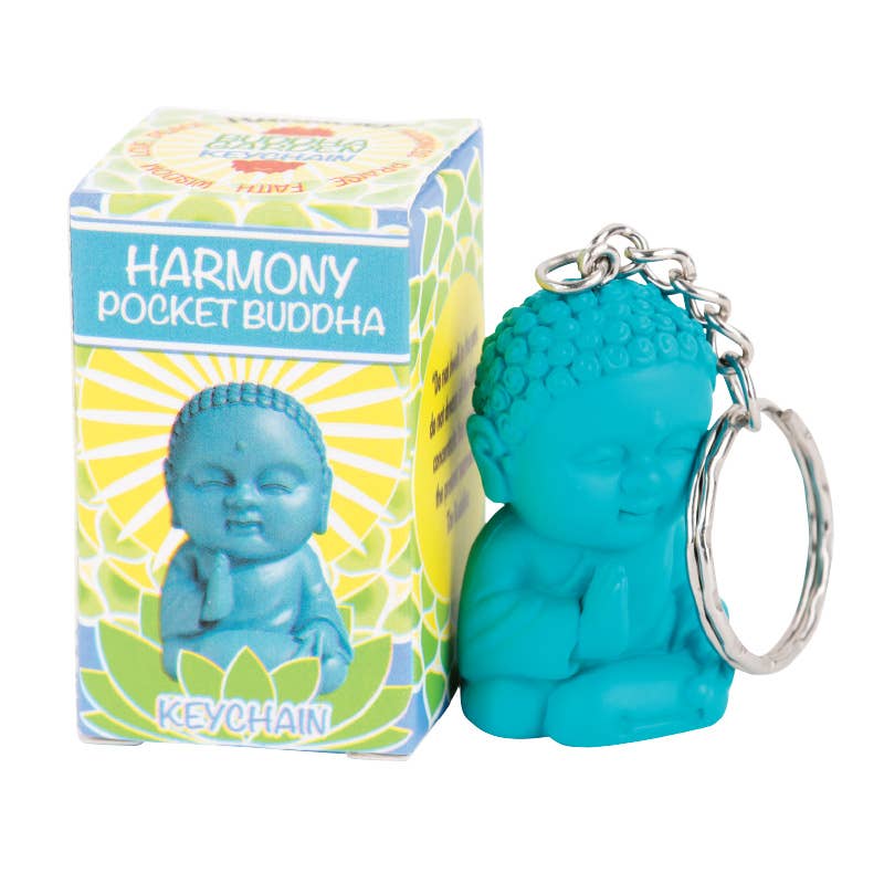 Pocket Buddha Keychain
