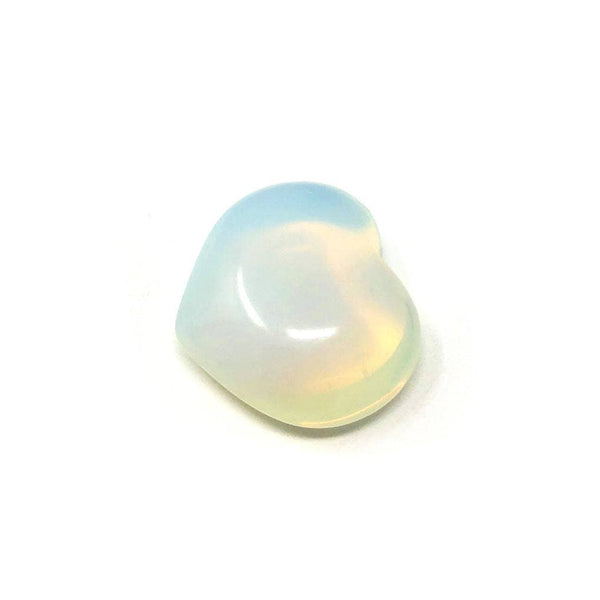 Opalite Heart 25-30mm - Candle Queen Candles