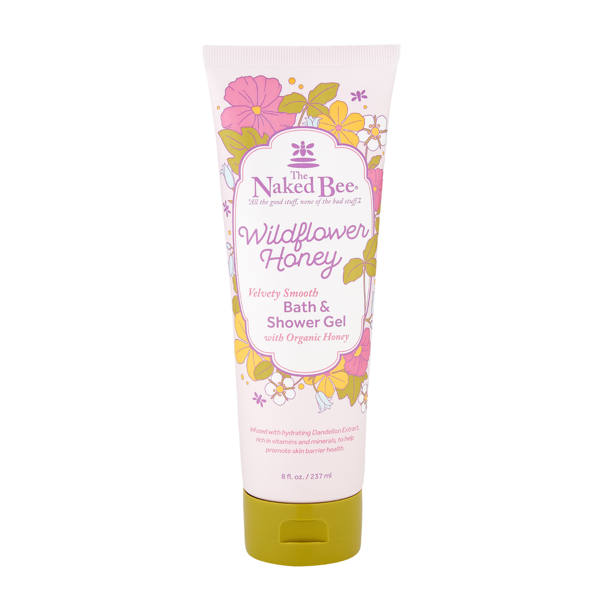 8 oz. Wildflower Honey Velvety Smooth Bath & Shower Gel