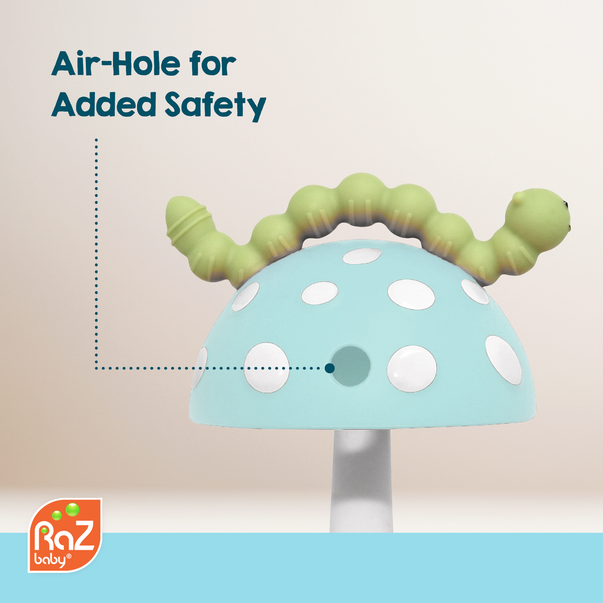 Chompy Grip Teether: Red