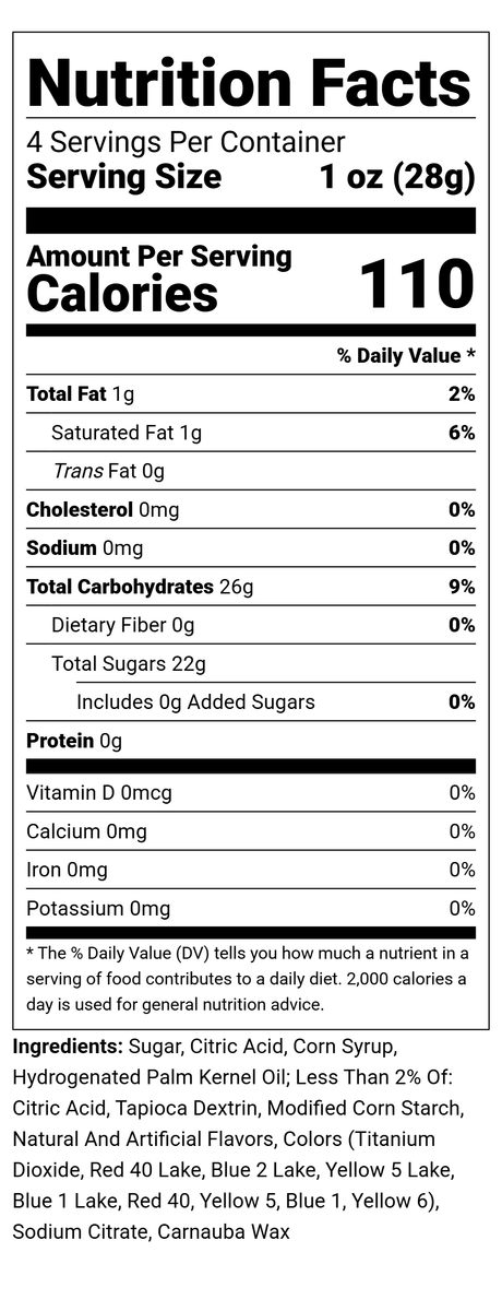 Sour Wild Berry Shell Shocks: Single