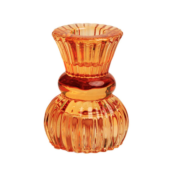 Small Glass Candle Holder