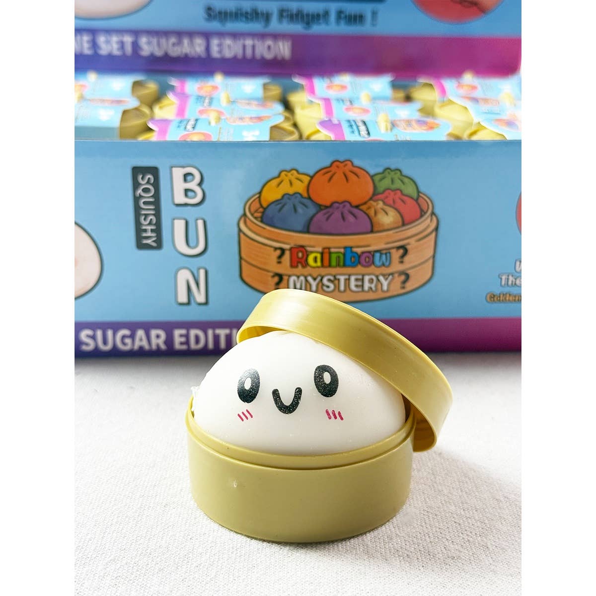Color Changing Mini Dumpling Squishy Toy: MIX COLOR / ONE(24)