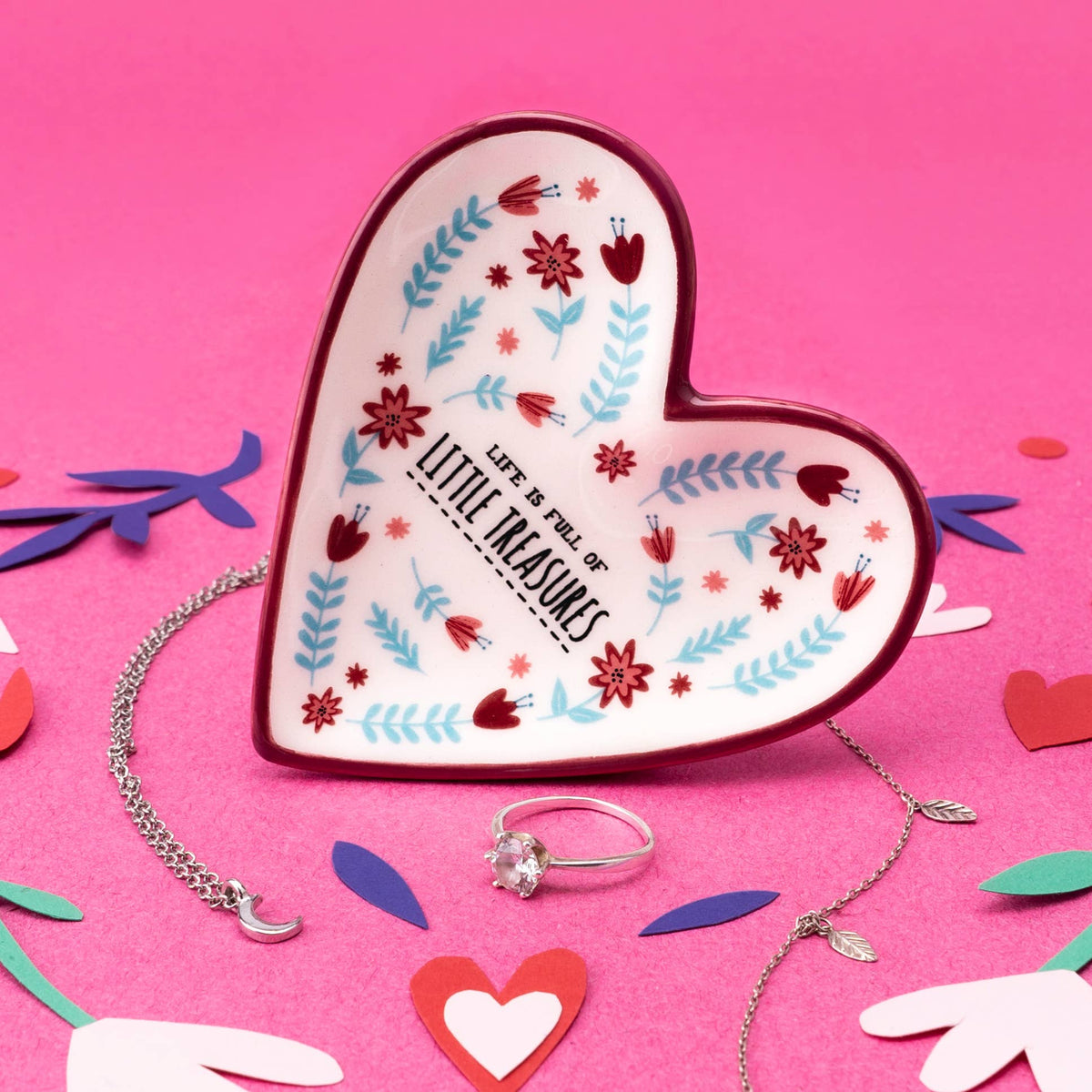 Live Happy 'Life Is Full of...' Trinket Dish