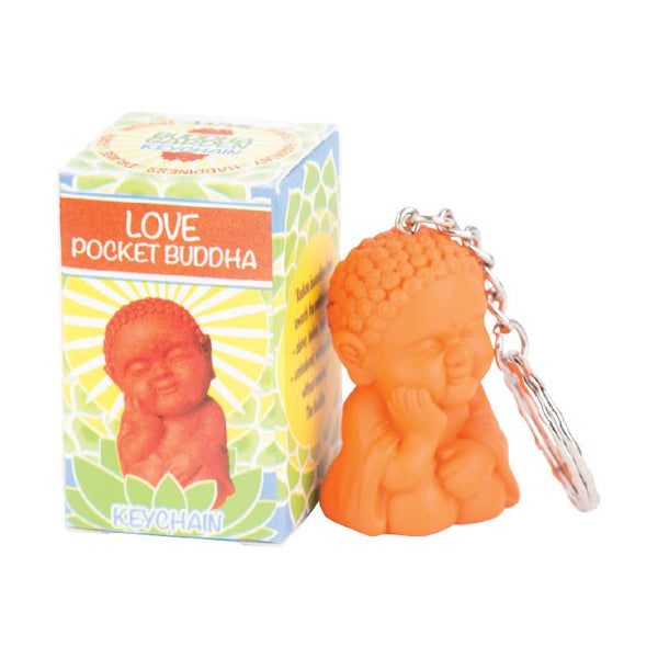 Pocket Buddha Keychain