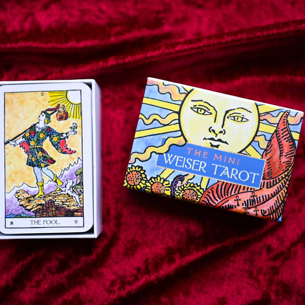 The Mini Weiser Tarot (78 Full-Color Cards, Mini RWS Deck)
