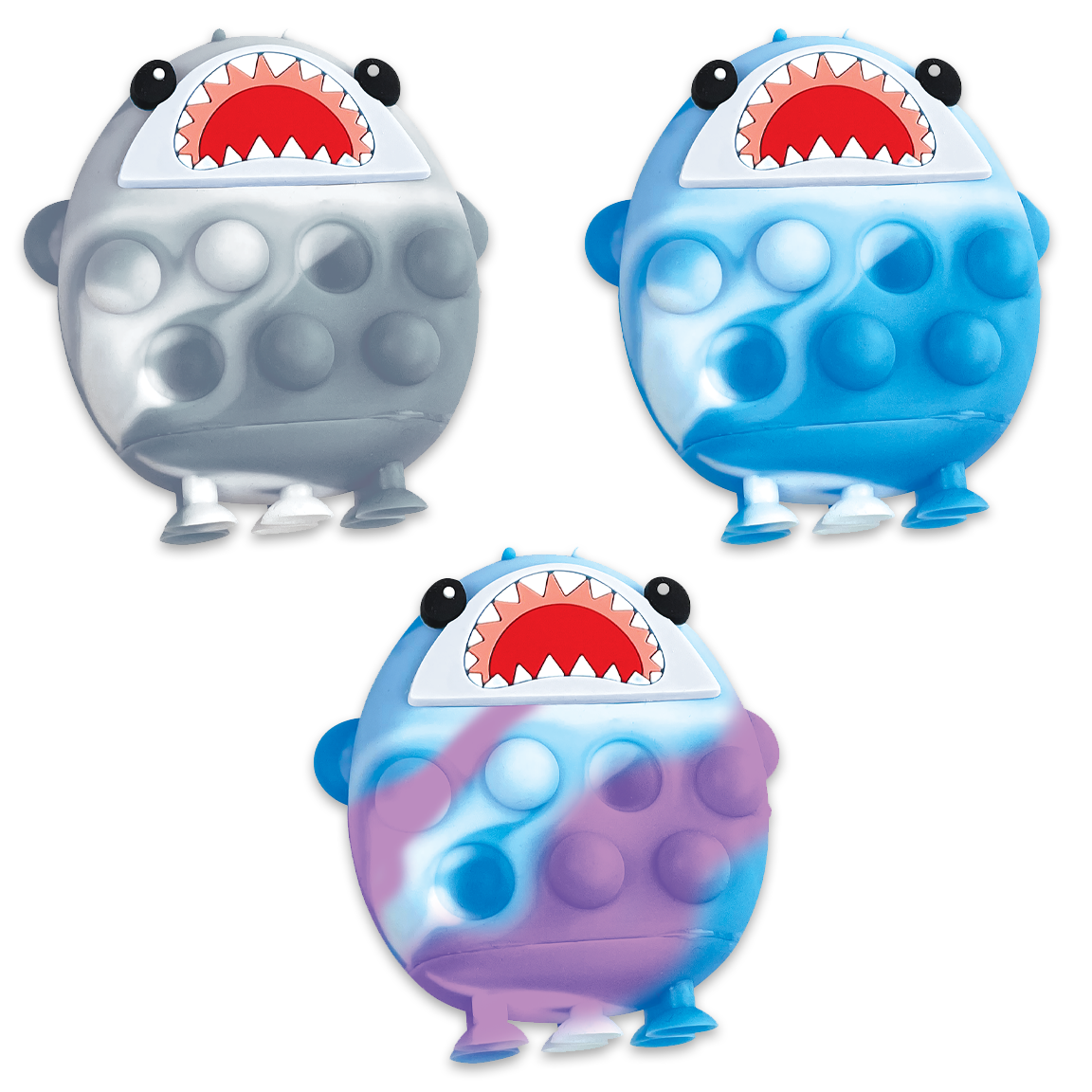 Fidget Pop Shark Ball Toy