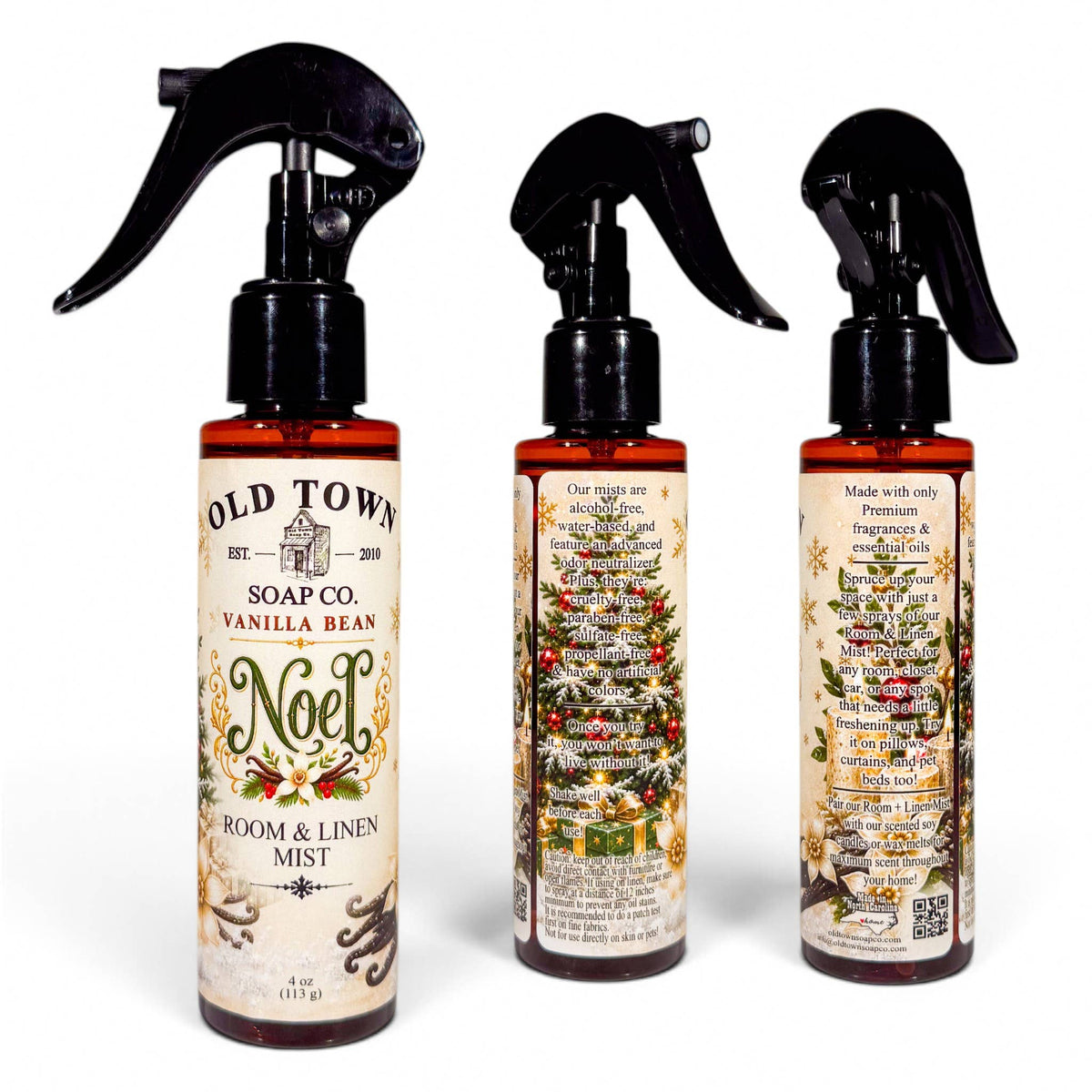Linen Mist - 3 Different Scents