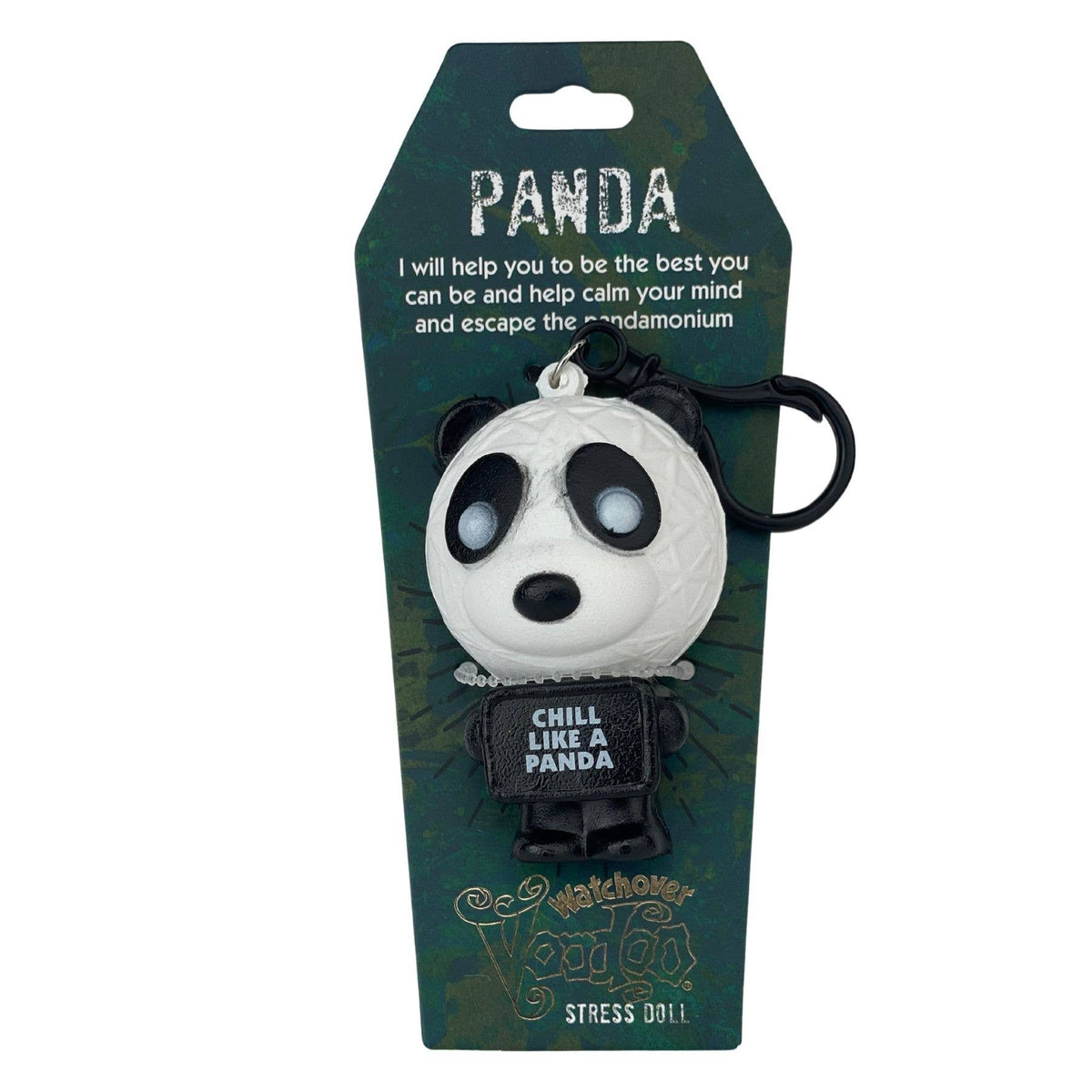 Watchover Voodoo Stress Doll - Panda - Keychain