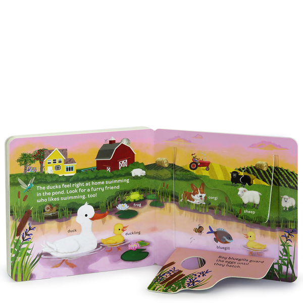 Moo Lift a Flap Farm Board Book