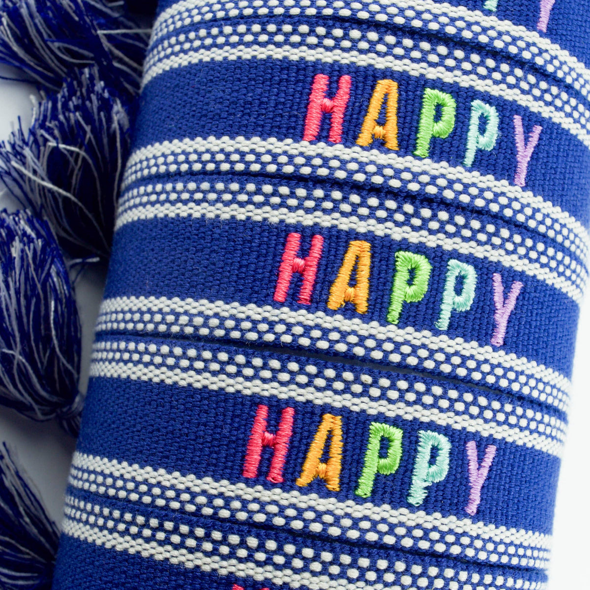 Colorful Embroidered Bracelets: Blush | Be Kind