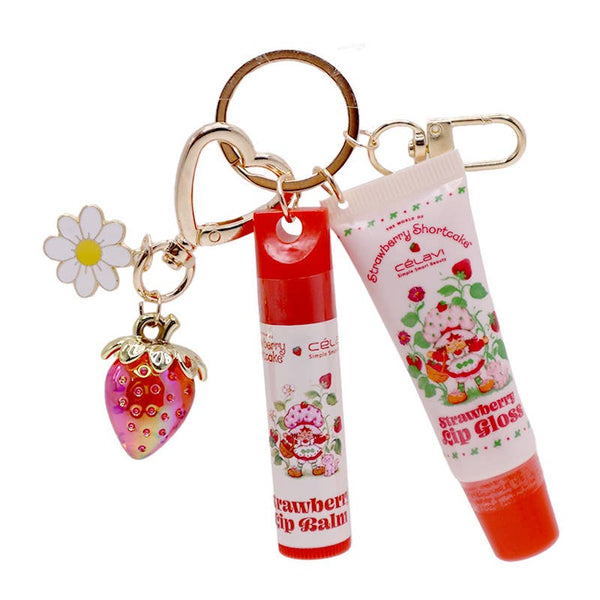 Strawberry Gloss Balm Duo w/ Charms